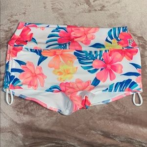 PINK gym to swim shorties.